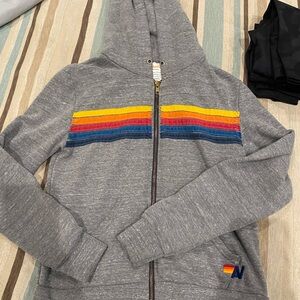 Women’s xs aviator nation sweatshirt. Missing drawstring.